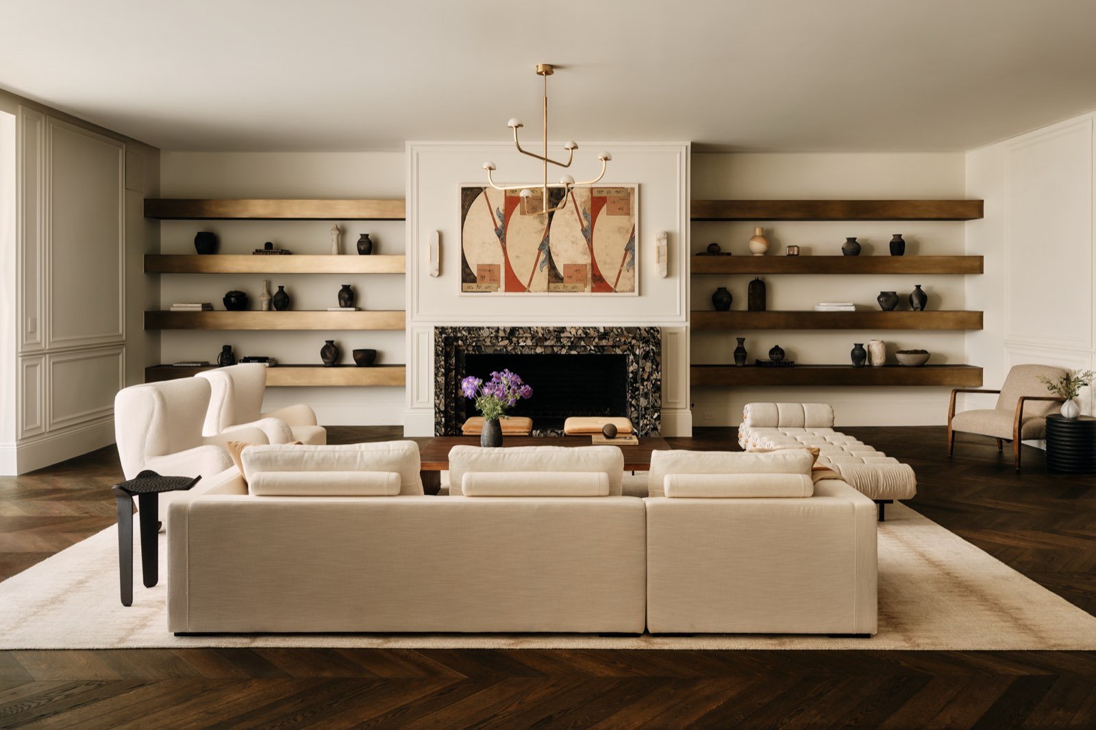 73 Beverly Park living room, Los Angeles